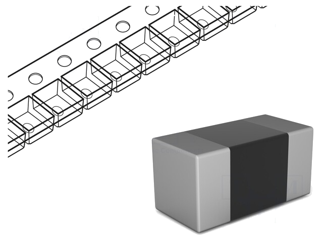 Ferriet: kraal; Imp.@ 100MHz: 0Ω; SMD; 0805; R: 30mΩ; -55÷125°C; 3A Ferriet: kraal; Imp.@ 100MHz: 0Ω; SMD; 0805; R: 30mΩ; -55÷125°C; 3A